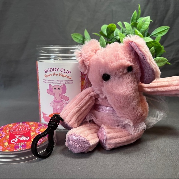 NEW Scentsy Allegra the Elephant Buddy Clip. (Scent is “sugar”) - Picture 3 of 4